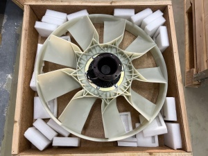 Вентилятор КАМАЗ-ЕВРО 704мм с вязкостной муфтой в сборе (дв.WEICHAI) / Borg Warner 020009741